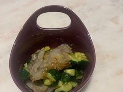 海蜇头拌黄瓜-丁字口海鲜热炒·烧烤大排档