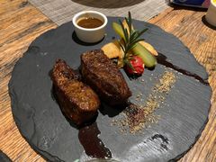 厚烤JBS谷饲140天牛扒-喜洲吧·江畔老船厂·庭院餐厅(喜临院店)