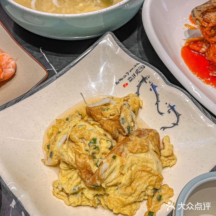 在平江路吃到了地道的苏帮菜