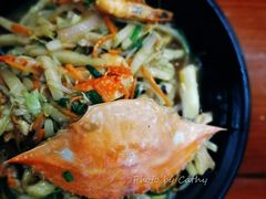 白蟹炒年糕-台州老六海鲜面馆(上南总店)