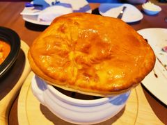 酥皮奶油蘑菇汤-卡本妮法餐厅·北京和平宾馆