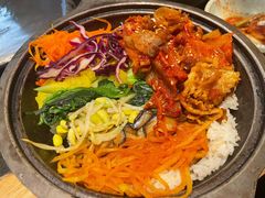 泡菜五花肉石锅拌饭-犟牛家·榴莲烤肉(五棵松店)