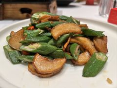 秋葵杏鲍菇-百富源·海鲜辽菜(和平北大街店)