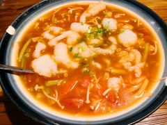 番茄龙利鱼-悠味天老妈疙瘩汤(万达店)