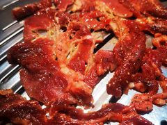 秘制牛肉-小泥炉烤肉烧烤大排档