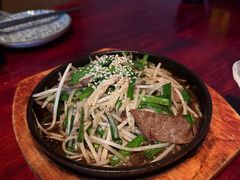 牛肝炒韭菜豆芽-九州酒场ひこぞう(1号店)