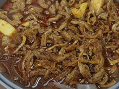 -老红桥炸灌肠牛肚锅烧烤(定福庄店)