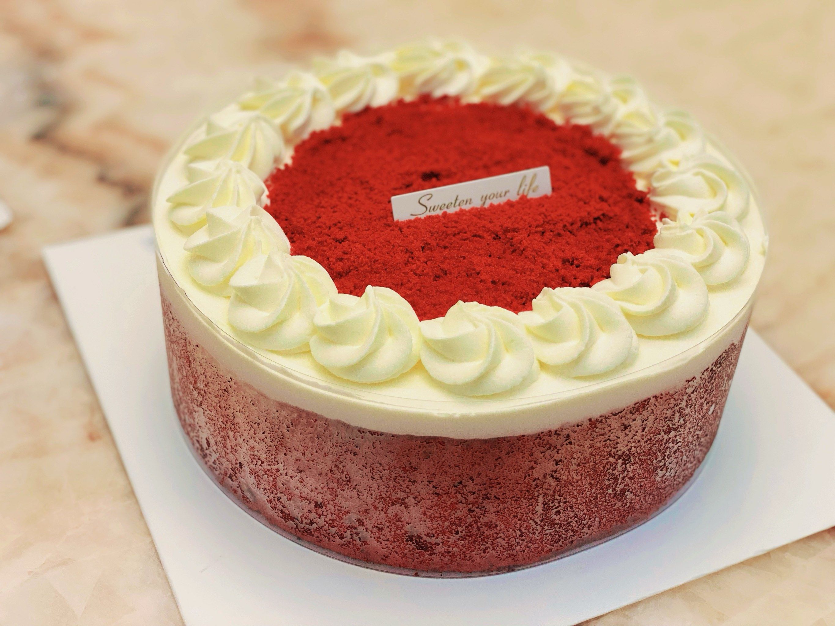 好吃的红丝绒蛋糕