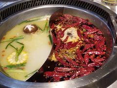 鲜花椒鸳鸯锅-红辣椒·川菜·火锅(张杨路店)