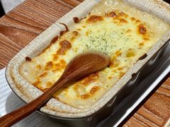 芝士通心粉焗虾-桂马·日本料理·海胆·海鲜饭·酒场(民主广场店)