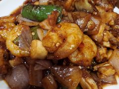 虾爆牛蛙-寻裕记·现炒浇头面(人民广场店)