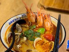 招牌海鲜冬荫功檬粉-星椰叻沙·椰浆鲜虾面(江南西店)