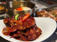 -草家酱蟹炭火烤肉店(珲春南路一店)
