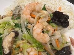 海鲜炒饭-桃园中华料理炸酱面(燕儿岛路店)