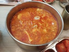 海鲜嫩豆腐汤-梨花牛肉汤饭(仁恒伊势丹店)
