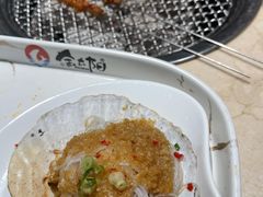 烤扇贝-金太阳海鲜烧烤·本地人餐厅(星海公园店)