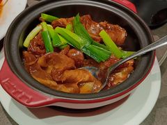 蒜苗焖牛爽腩-南海渔村·徐博馆(琶洲店-粤菜养生宴)