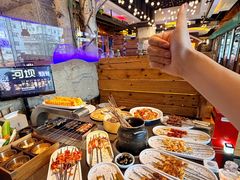 -河坝烧烤串城(金达莱店)
