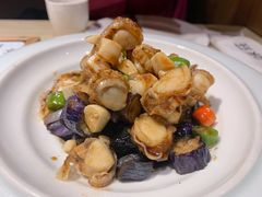 紫山茄拌扇贝-味莊·青岛菜(石老人店)