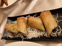 黄芽菜蟹粉春卷-上海金桥红枫万豪酒店-万豪中餐厅