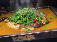 -探鱼·鲜青椒爽麻烤鱼(番禺万达店)