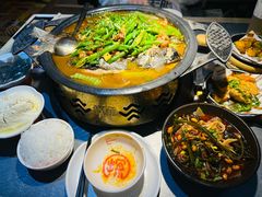 -探鱼·鲜青椒爽麻烤鱼(天一广场店)