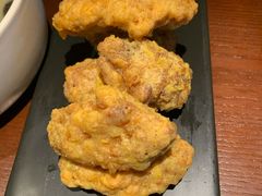 蛋黄鸡翅-绿茶餐厅(松江万达店)