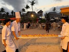 -亚龙湾希尔顿自助餐厅·海鲜·烧烤·沙滩BBQ·现场乐队