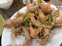 椒盐濑尿虾-贞姨美食·老字号海鲜大排档