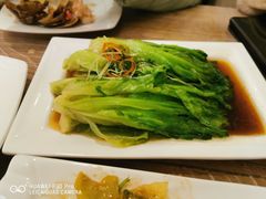 白灼生菜-李记潮汕砂锅粥(营福路店)