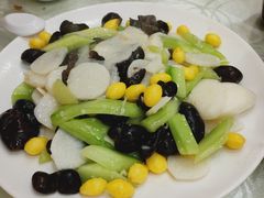 银杏黄瓜炒山药-小城家宴