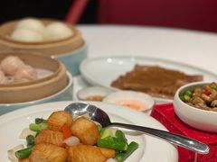 芦笋百合炒鳕鱼粒-东富酒家(龙湖西溪天街店)