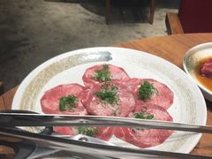 盐葱薄切牛舌-烧肉の牛太(绿地缤纷城店)