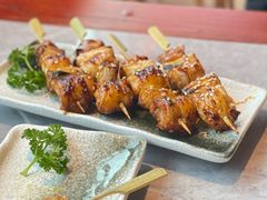 酱烤京葱鸡肉串-人间酒暖·Go blanc·烧鸟·深夜食堂(陆家嘴店)
