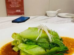 葱油西生菜-月福京味斋·烤鸭店·北京菜(鼓楼总店)