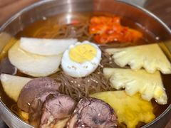 -明洞阿姨·韩式酱蟹烤肉·创意料理(三元桥店)