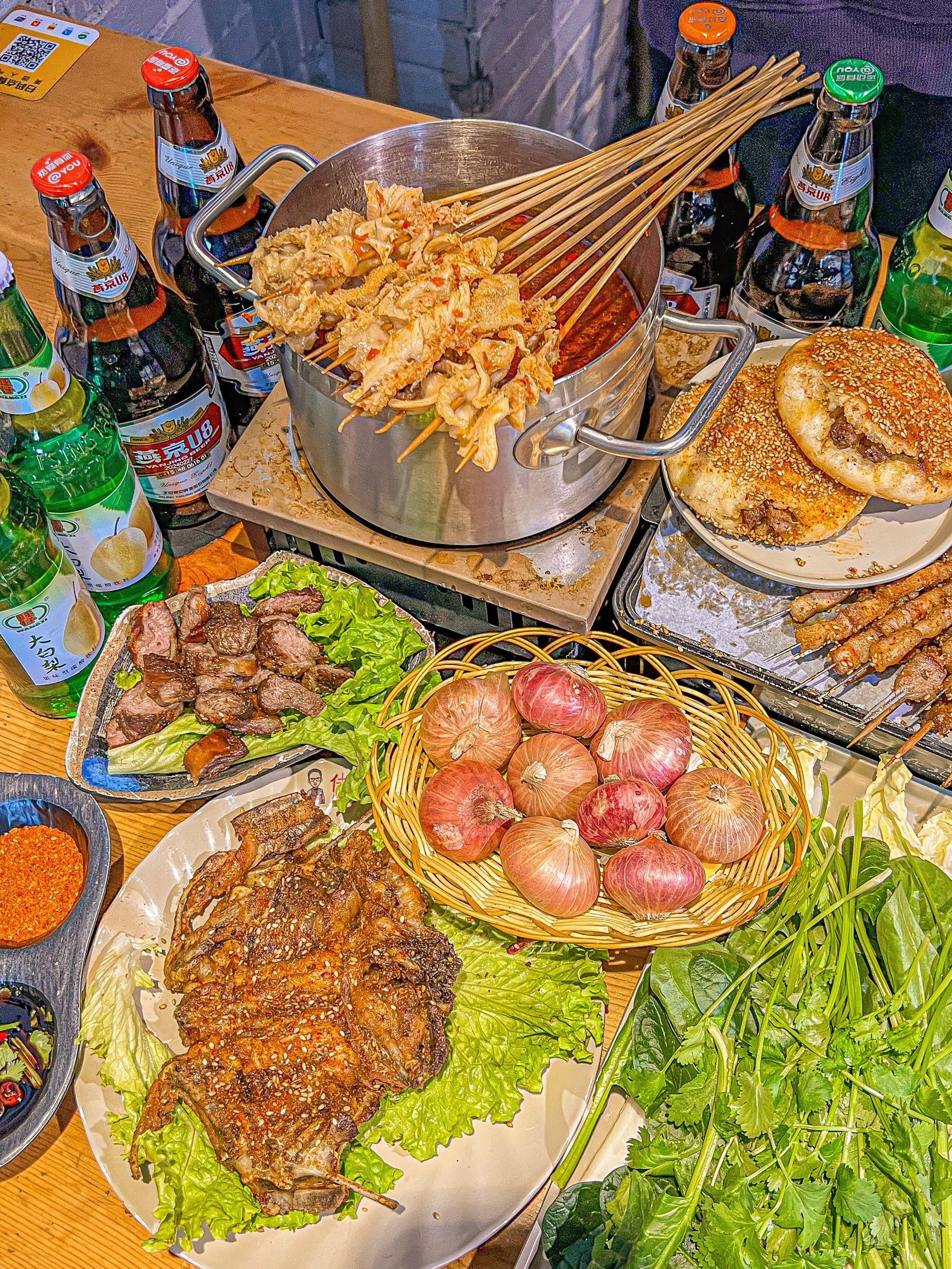 烧烤看东北,东北烤串看佳木斯 