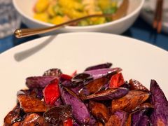 牛肝菌黑蒜烧茄子-一坐一忘云南菜(嘉里中心店)