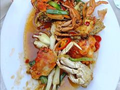 姜葱炒螃蟹-车路士海鲜餐厅·本地人常驻·鲜捞现做(汕头南澳店)