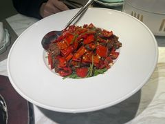 小炒黄牛肉-宴昆山·私房菜(春晖店)
