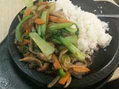 蔬菜粉条石板-正一味石锅拌饭(望京新世界店)