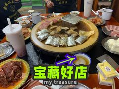 -老姐石板烧烤+铜炭火锅(总店)