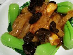 葱烧鹿蹄筋-弘雅饭店