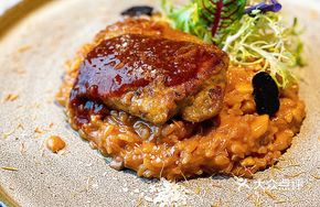 Porcini Truffle Risotto with Pan-Seared Foie Gras