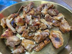 农家铜盘蒸鸡-苏记农家菜馆