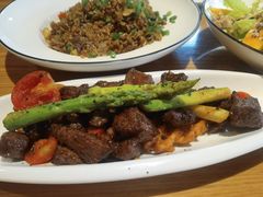 黑椒芦笋牛肉粒-MR.ROCKY洛奇先生RESTAURANT&BAR(宝安壹方城店)