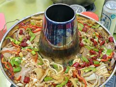 -炕锅羊肉土火锅面片大王