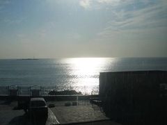 窗外海景@8AM-青岛华客度假酒店(极地海洋世界店)