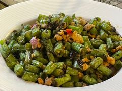 榄菜肉碎四季豆-皇后餐厅-煲仔·小菜·打边炉(古北店)