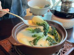 上汤奶白菜-广州柏悦酒店·悦景轩·粤菜餐厅